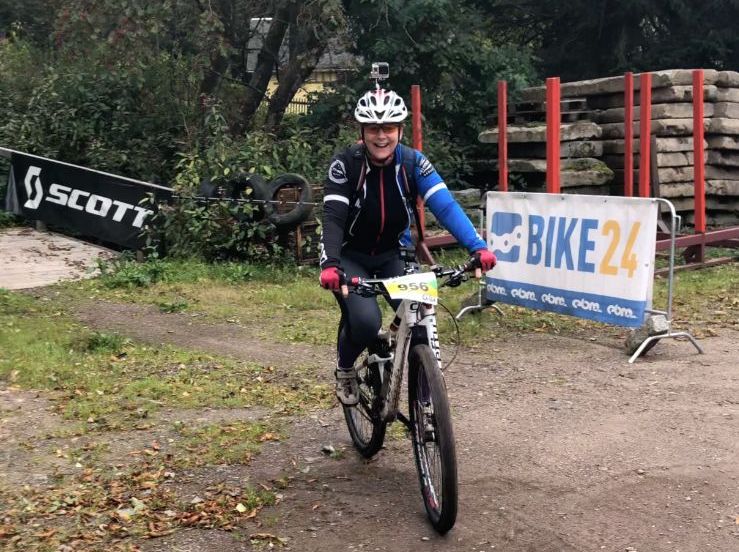 Michaela von Arcum-Nova fast am Ziel