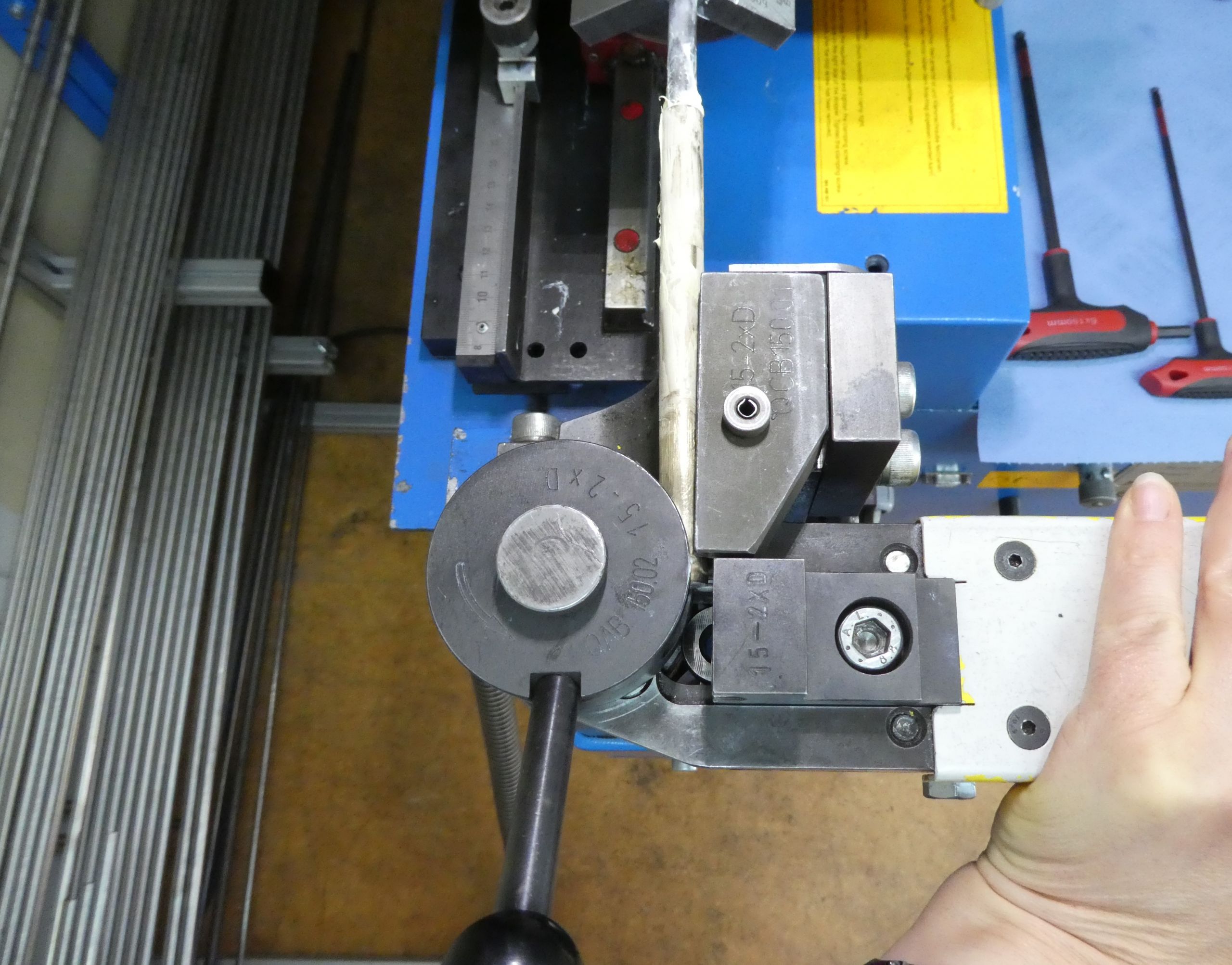 Werkzeug einsatzbereit